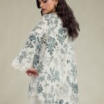 Lawn V-Neck Kurta - View 1