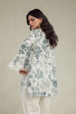 Lawn V-Neck Kurta - View 1