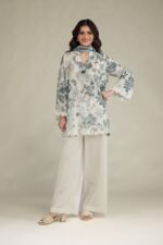 Lawn V-Neck Kurta - View 5
