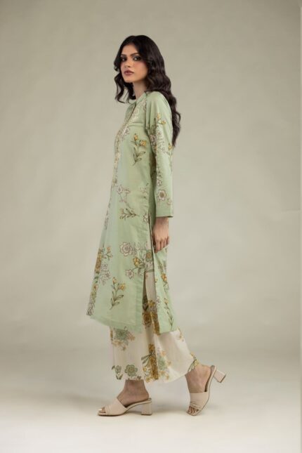Cambric Floral Pants - View 1