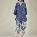 Floral Cambric Pants - View 1
