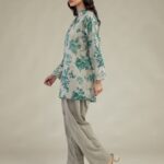 Gray Solid Shalwar - View 1