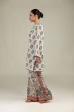 Paisley Printed Pants - View 1