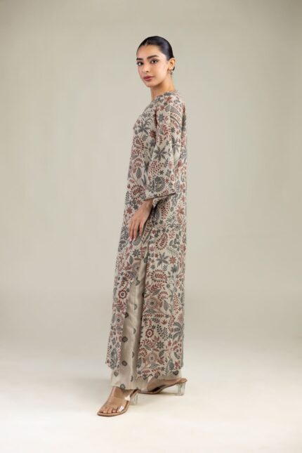 Floral Printed Pants - View 2