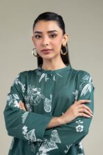 Floral Cotton Kurta - View 4