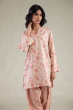 Floral Peach Shalwar 1