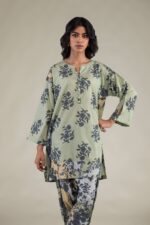 Floral Cambric Shalwar 2