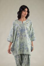 Floral Mint Shalwar 1
