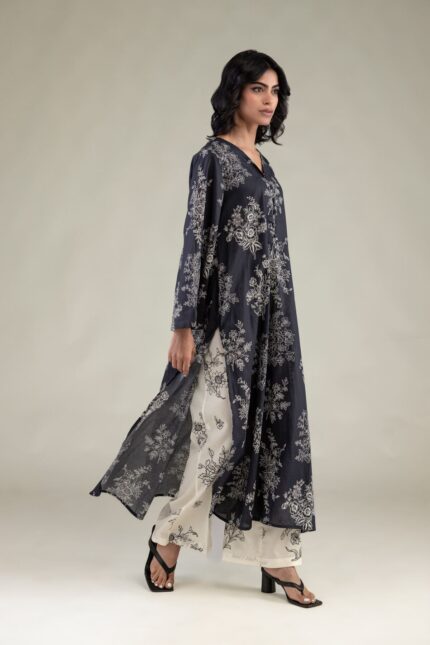 Floral Cambric Pants - View 2