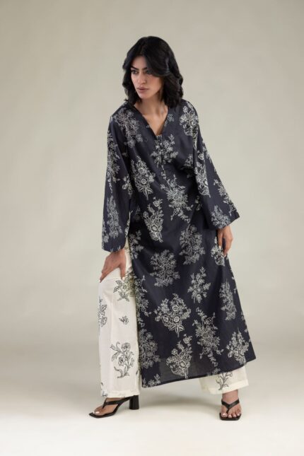 Floral Cambric Pants - View 1