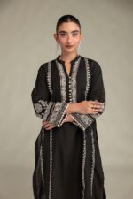 Long Black Kurta - V2