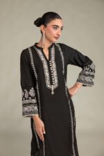 Long Black Kurta - V3