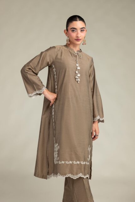 Raw Silk Kurta - V1