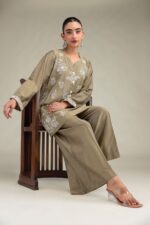 Floral Silk Kurta - V1
