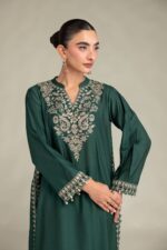 Floral Green Kurta - V2