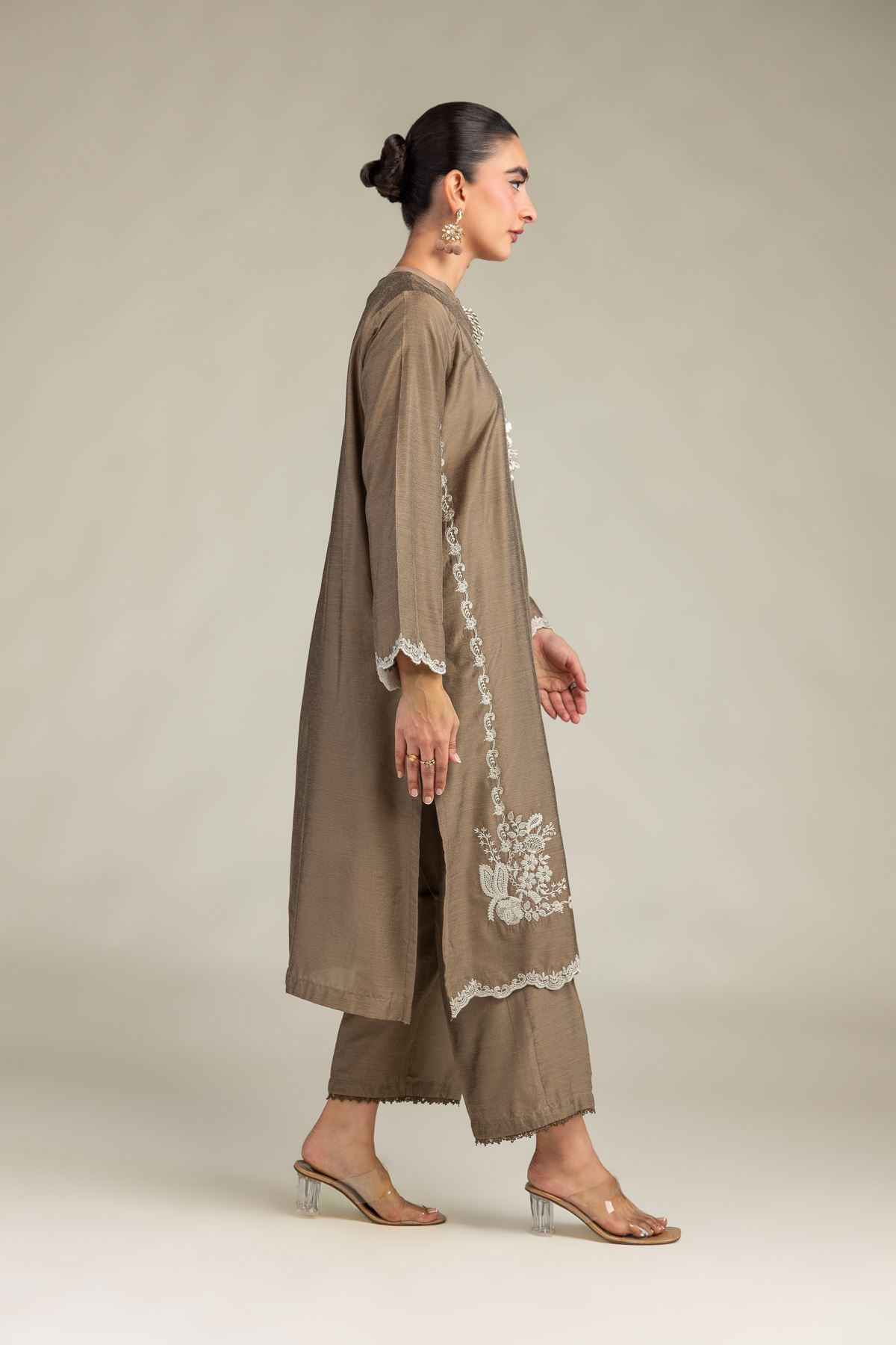 1-26-249-B-C1-VG_MULTI-1 Solid Brown Pants - V1