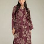 Cambric Floral Kurta - View 1