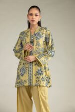 Short V-Neck Kurta - View 4