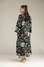 Black Cambric Kurta - View 4