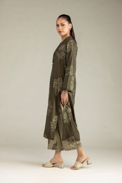 Cambric Floral Pants - View 2