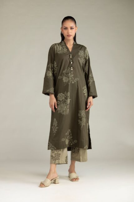 Cambric Floral Pants - View 1