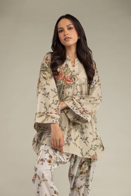 Floral Cambric Shalwar 1