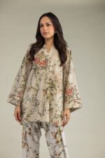 Short Beige Kurta - View 5