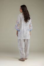 Floral Cambric Kurta - View 5