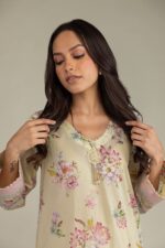 Short Floral Kurta - View 2