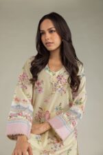 Short Floral Kurta - View 3