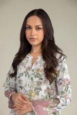 Floral Longline Kurta - View 5