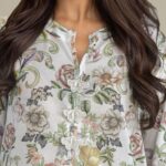 Floral Longline Kurta - View 1