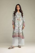 Floral Longline Kurta - View 4