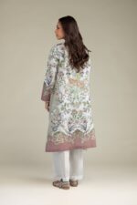 Floral Longline Kurta - View 3