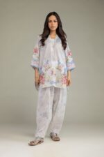 Floral Cambric Pants - View 3