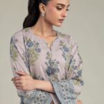 Floral Longline Kurta - View 1