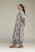 Floral Longline Kurta - View 3