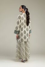 Floral V-Neck Kurta - View 4