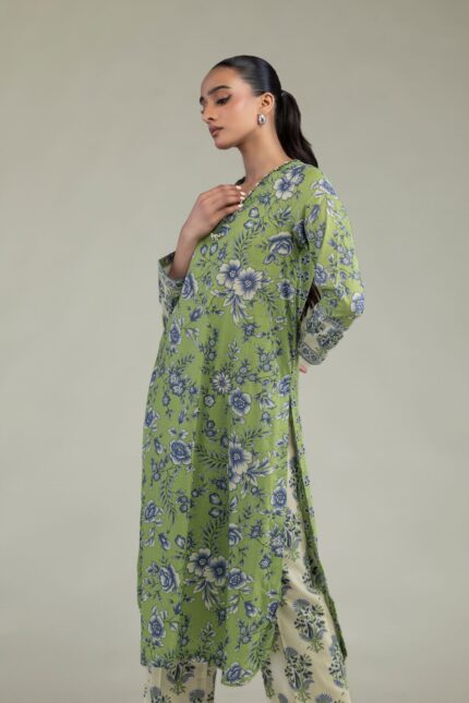 Floral Cambric Pants - View 2