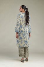 Long Beige Kurta - View 2