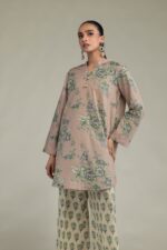 Short Floral Kurta - View 2