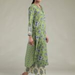 Floral Cambric Pants - View 1