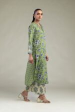 Floral Cambric Pants - View 1
