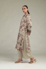 Cambric Longline Kurta - View 1