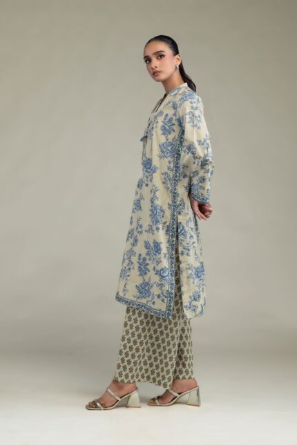 Printed Cambric Pants - View 1