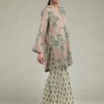 Floral Cambric Pants - View 1