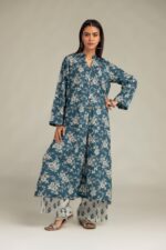 Cambric Longline Kurta - View 3