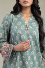 Short Floral Kurta - View 4