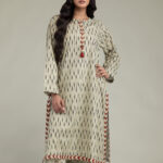 Long Cambric Kurta - View 1