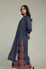 Printed Cambric Kurta - View 1